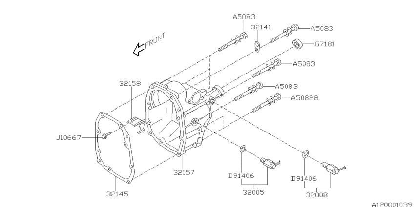 Mt, rear case
