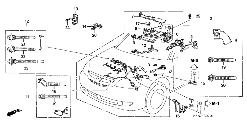Engine wire harness