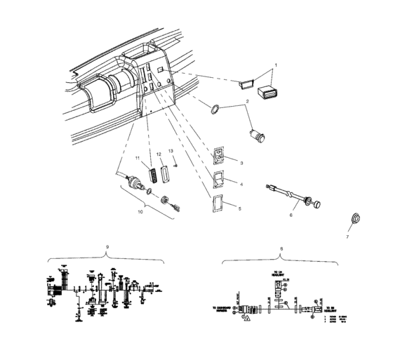 Dash instruments and controls