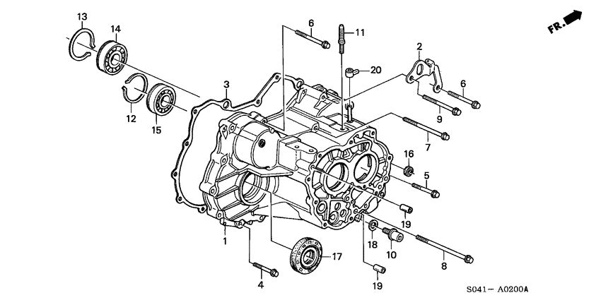 Transmission housing
