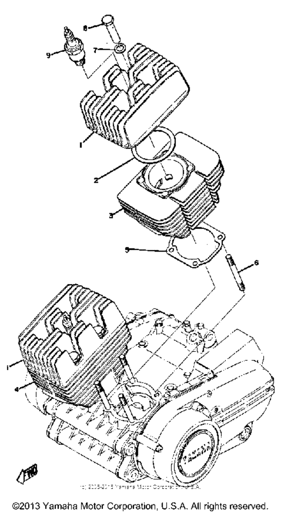 Cylinder head & cylinder
