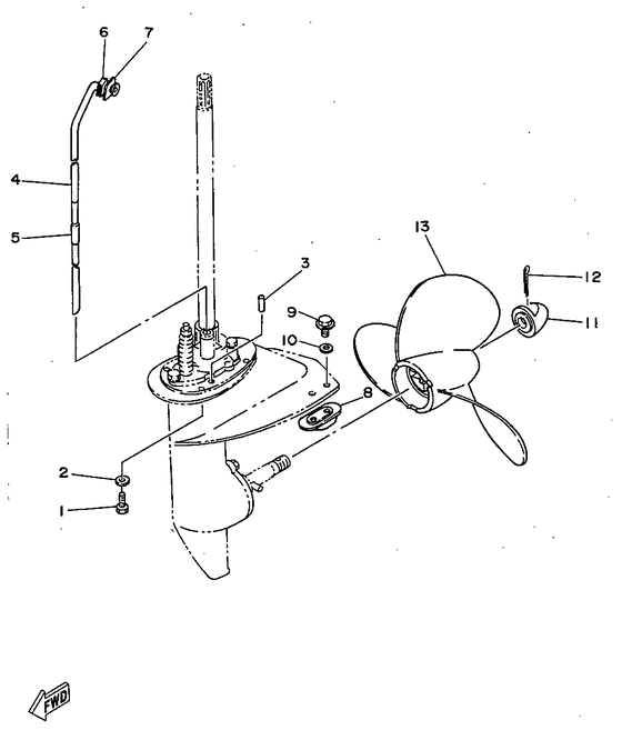 Boitier dhelice, transmissio