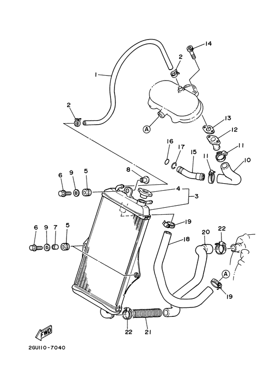 Radiator & hose