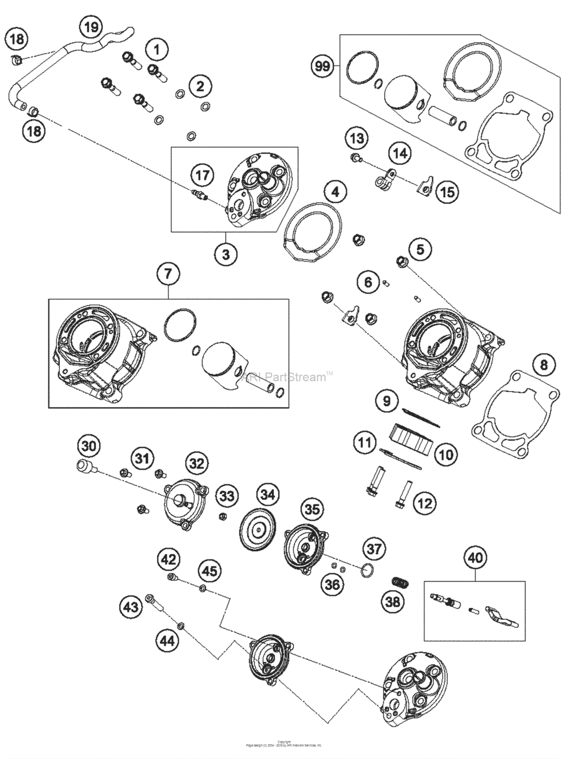 Cylinder, Cylinder Head
