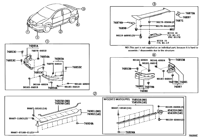 Mudguard & Spoiler