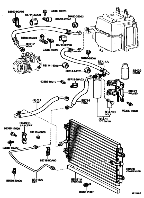 Heating & Air Conditioning - Cooler Piping