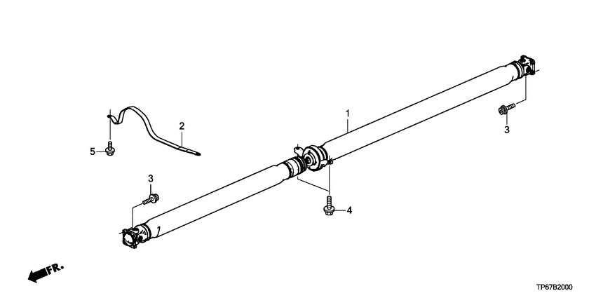 Propeller shaft