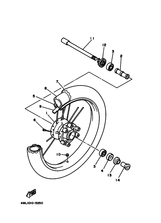 Front wheel