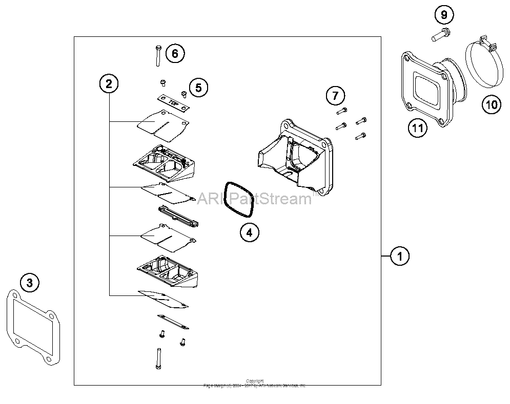 Reed Valve Case