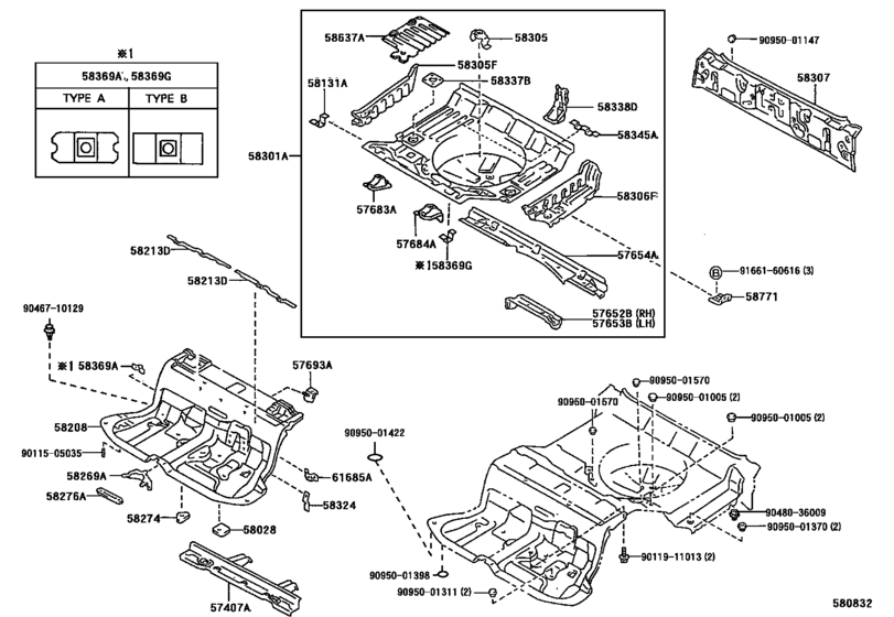 Floor Pan & Lower Back Panel