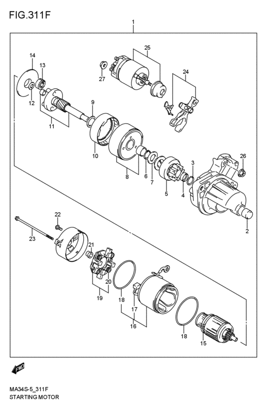 starting motor
