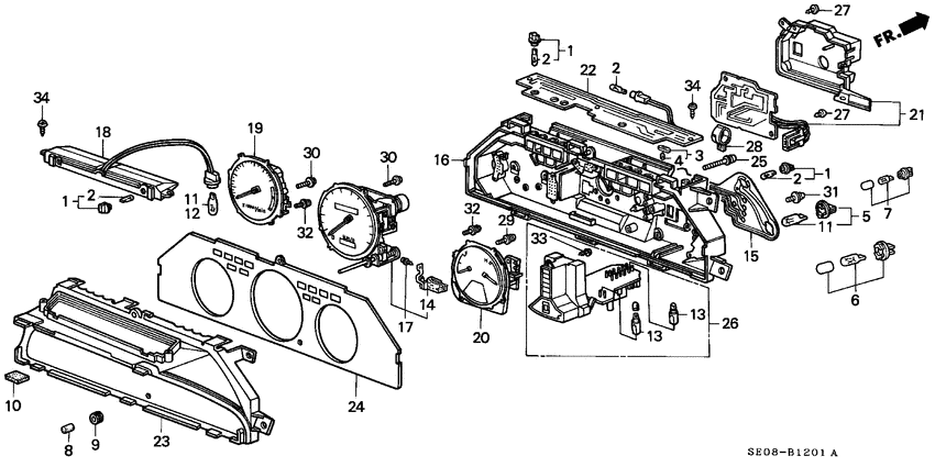 Speedometer components