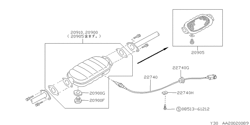Catalyst converter