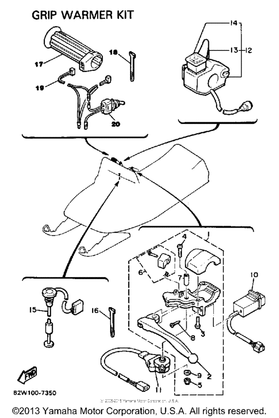 Handle switch & lever