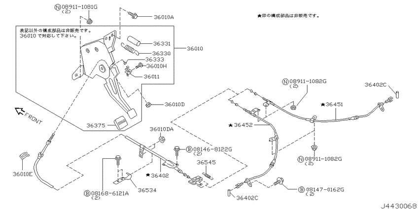 Parking brake control