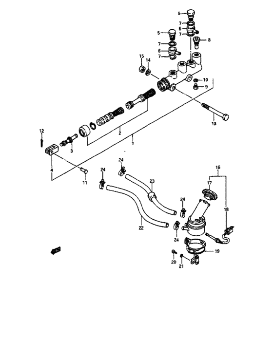 Brake master cylinder