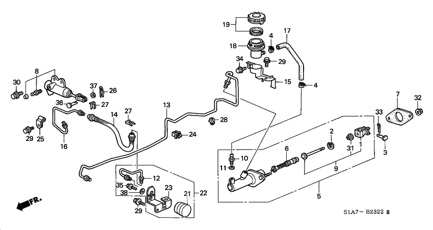 Clutch master cylinder