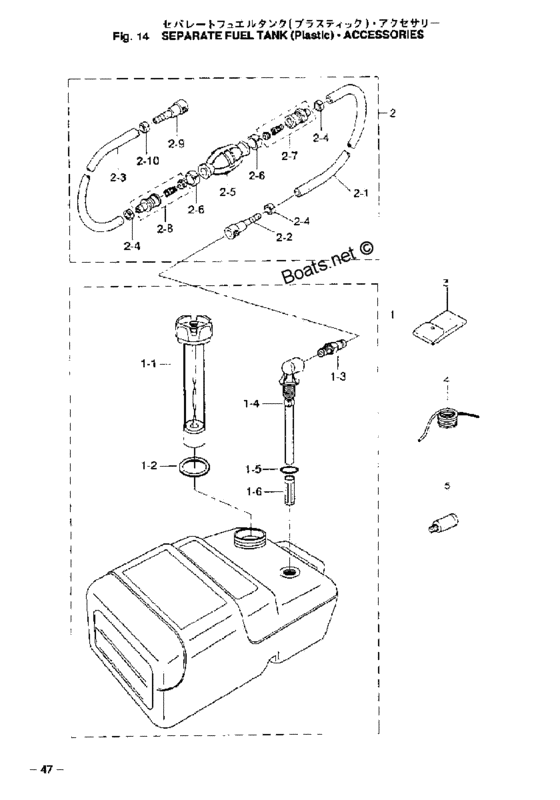 Fuel tank (remote)