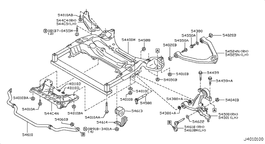 Front suspension