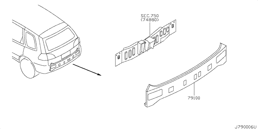 Rear panel & fitting