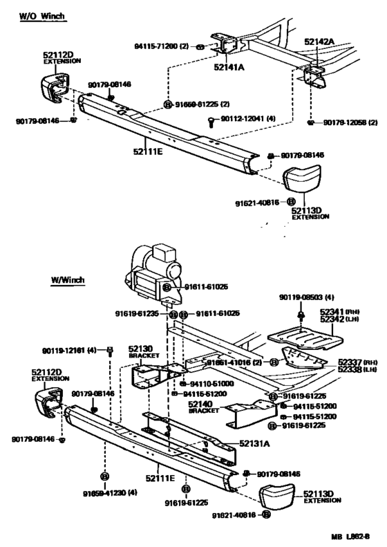 Front Bumper & Bumper Stay