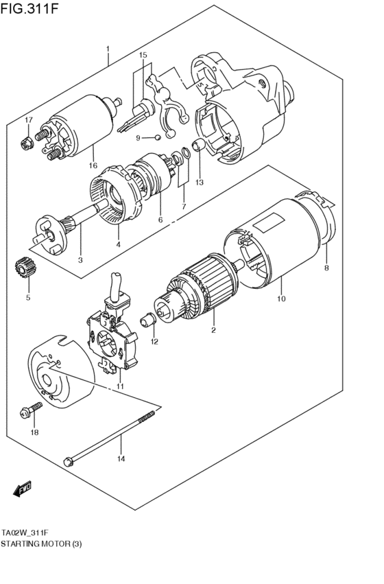 starting motor