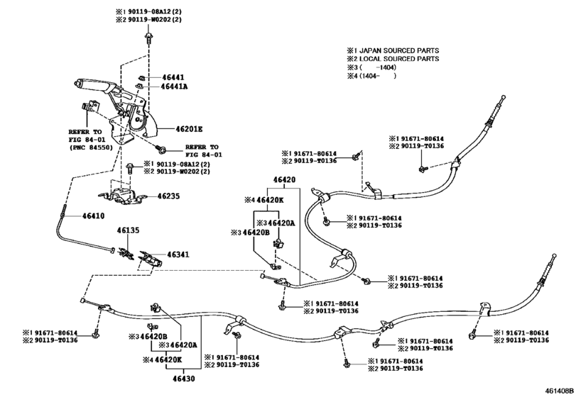 Parking Brake & Cable