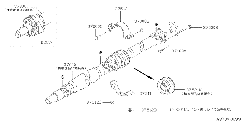 Propeller shaft