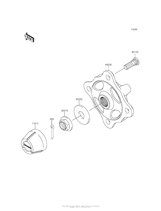 Front Hubs/brakes