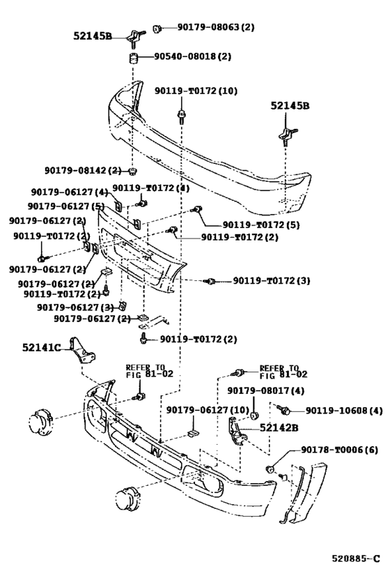 Front Bumper & Bumper Stay