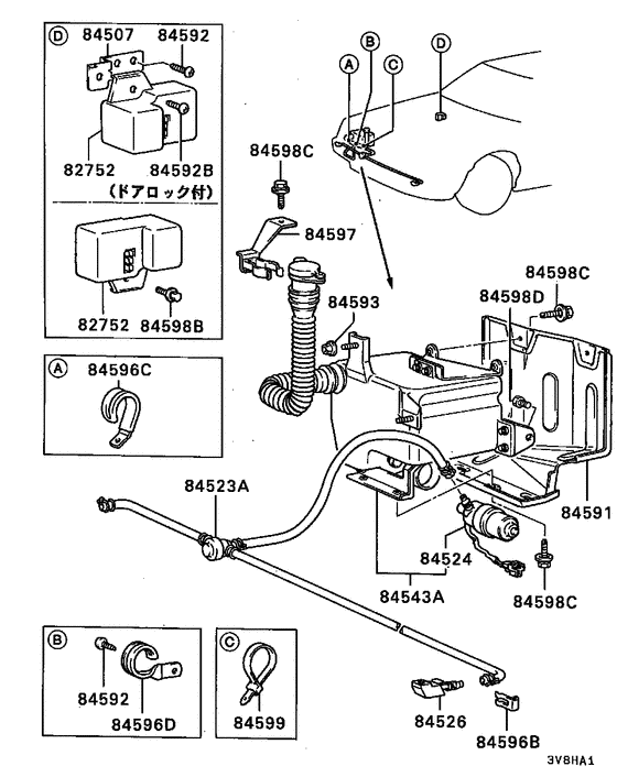 Headlamp wiper & washer