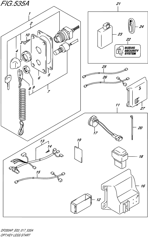 Opt:key less start