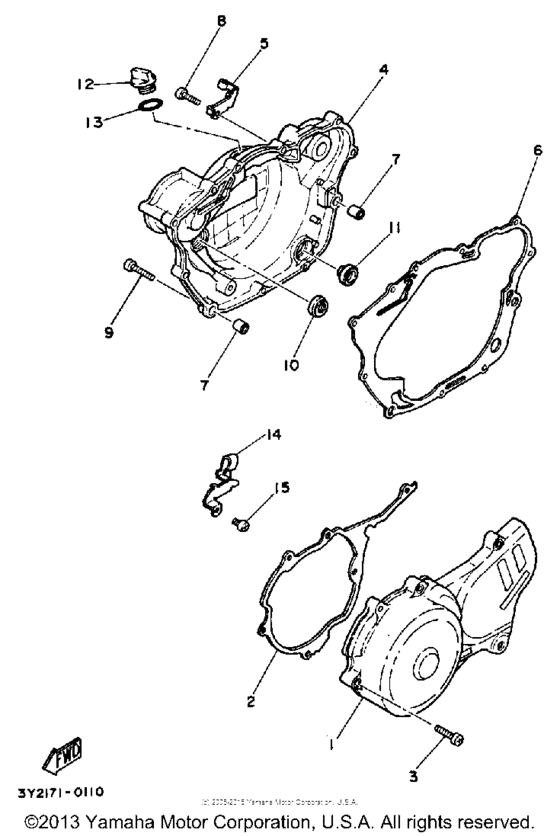 Crankcase cover