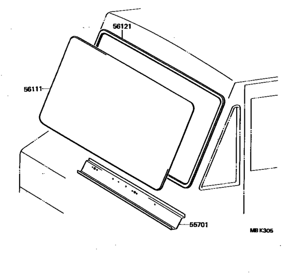 Cowl Panel & Windshield Glass
