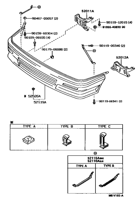 Front Bumper & Bumper Stay