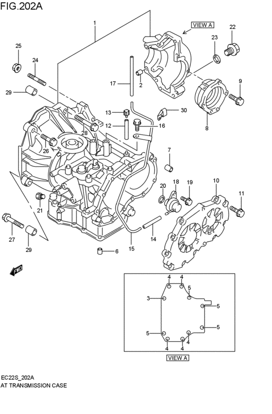 at - transmission case