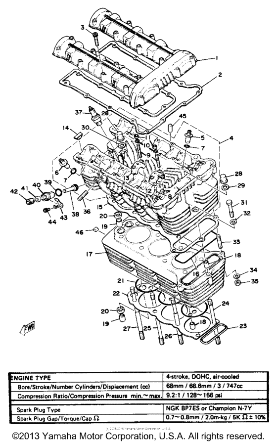 Cylinder head & cylinder