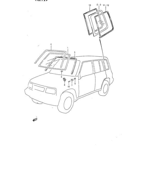 Windshield - weatherstrip