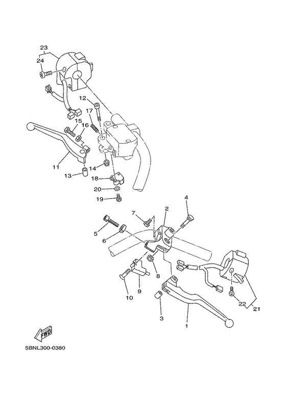 Handle switch & lever
