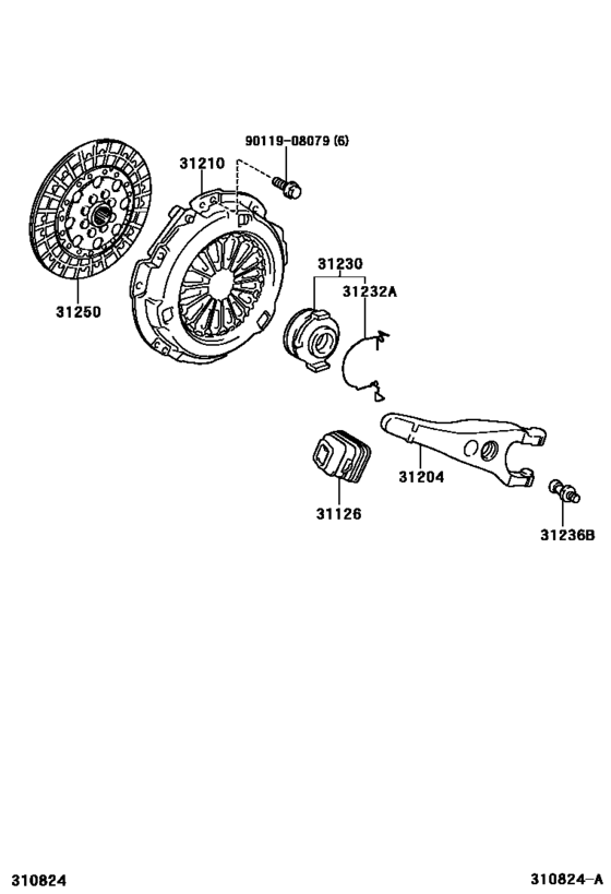 Clutch & Release Fork