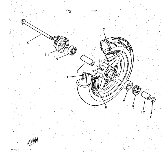Front wheel