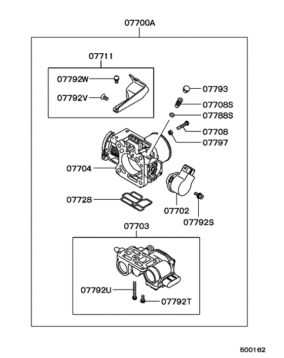 Injector & throttle body