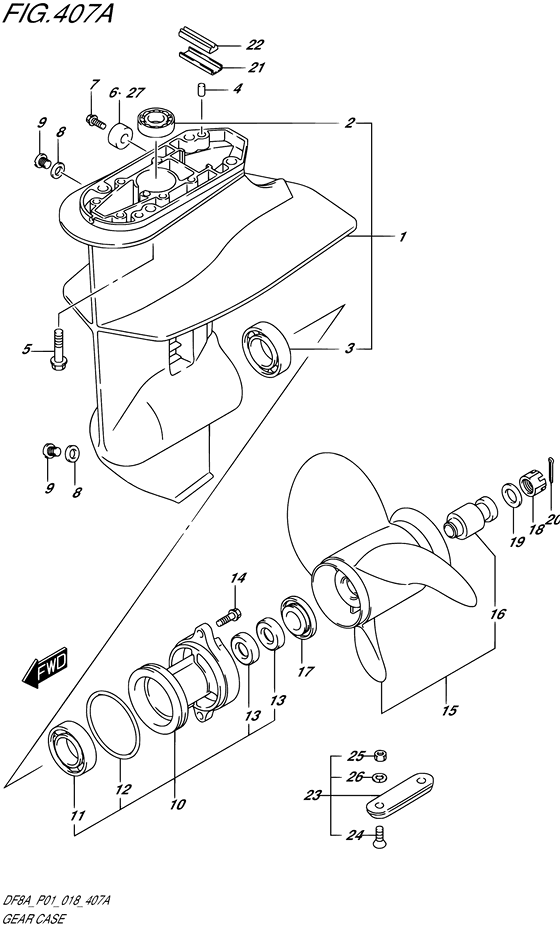 Gear case