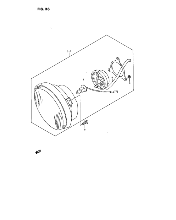 Front fog lamp