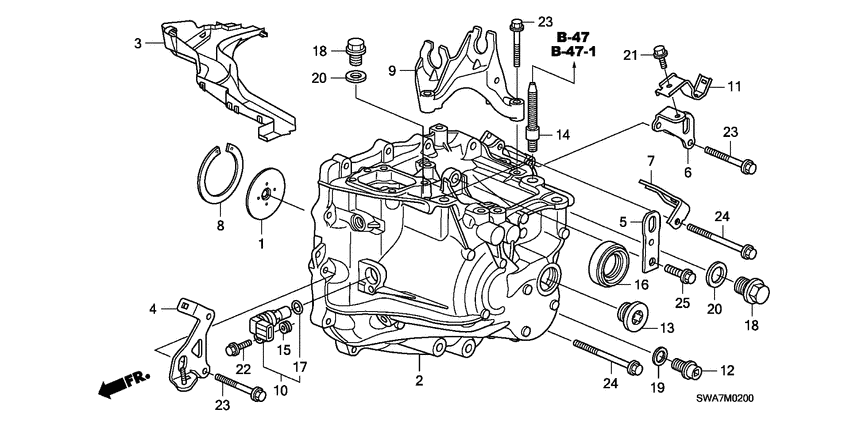 Transmission case