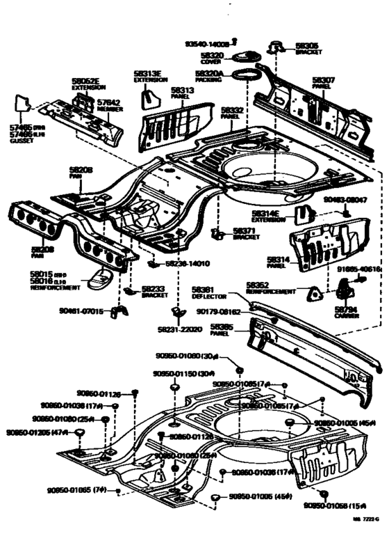 Floor Pan & Lower Back Panel