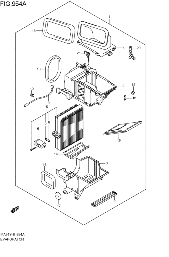 evaporator
