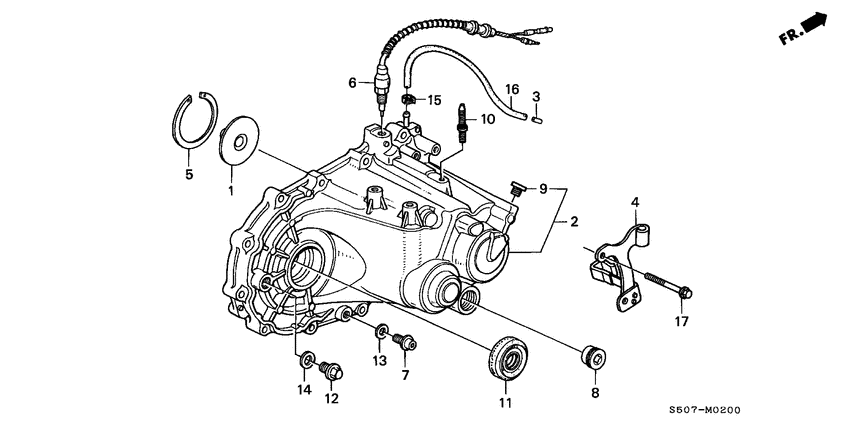 Transmission housing
