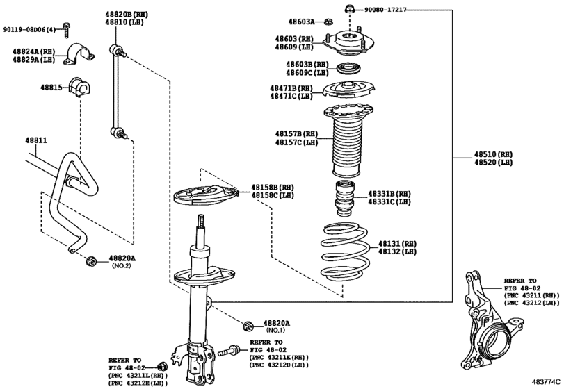 Front Spring & Shock Absorber