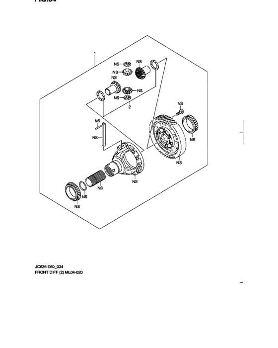 Front differential